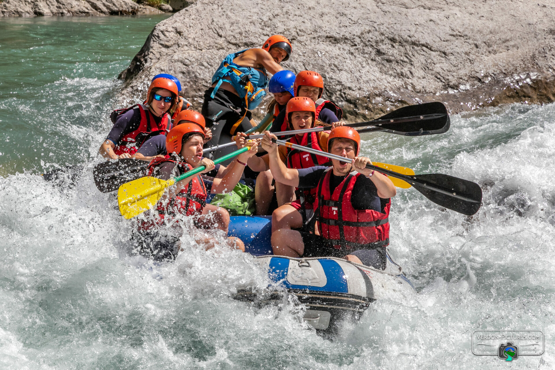 Rafting clue de Chasteuil